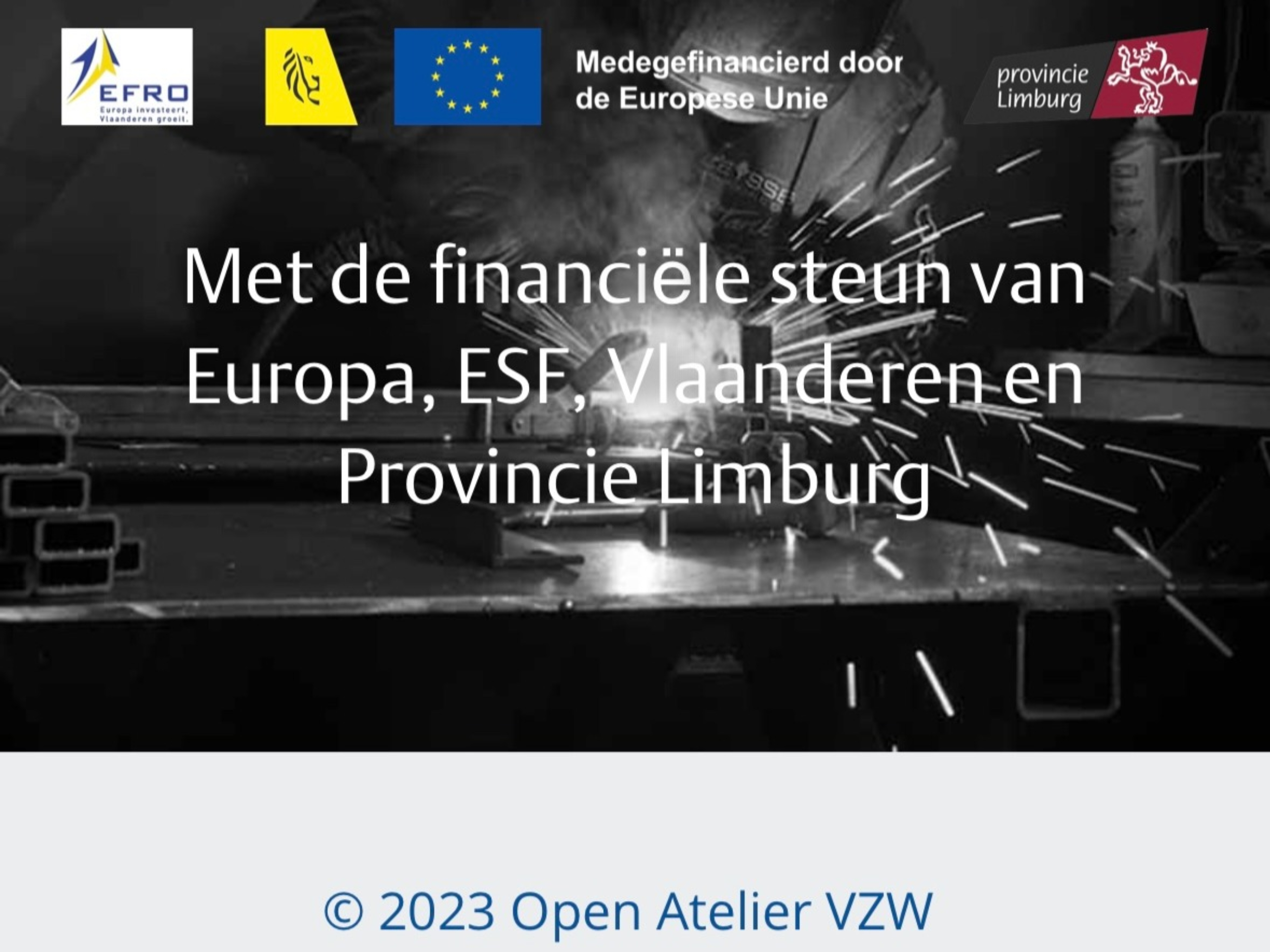 Open atelier liggend formaat